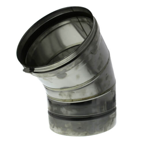 Main product image of 8" x 45° Z-Vent Single Wall Elbow
