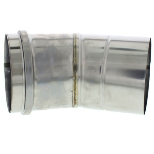 Main product image of 4" x 30° Z-Vent Single Wall Elbow