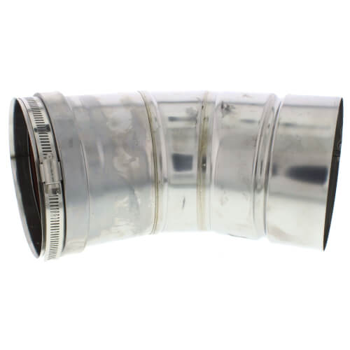 Main product image of 5" x 45° Z-Vent Single Wall Elbow