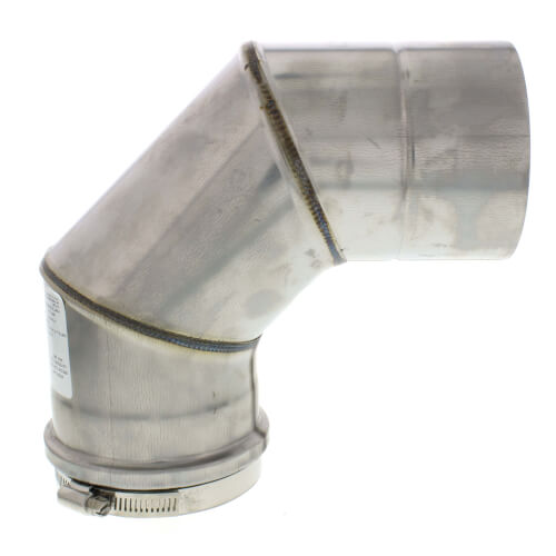 Main product image of 4" x 90° Z-Vent Single Wall Elbow