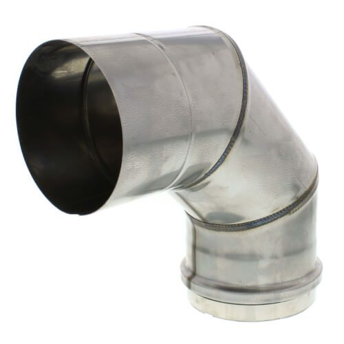 Main product image of 4" x 90° Z-Vent Single Wall Elbow
