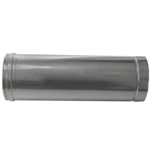 2SVEP0802 ZFLEX 2SVEP0802 8" x 2 Ft. ZVent Single Wall Pipe