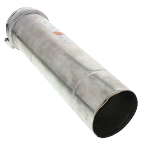 2SVEPWCF0301 ZFLEX 2SVEPWCF0301 3" x 1 Ft. ZVent Single Wall Pipe
