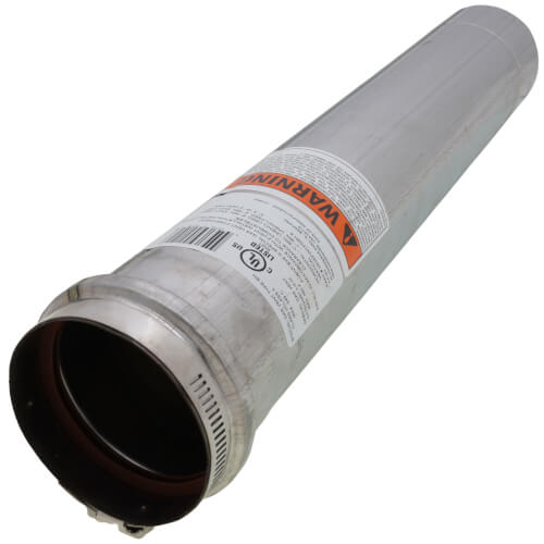 3" x 1.5 Ft. Z-Vent Single Wall Pipe