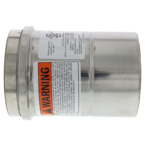 4" x 6" Z-Vent Single Wall Pipe