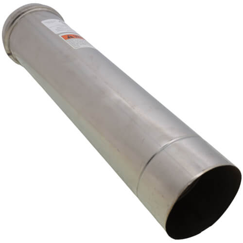 4" x 1.5 Ft. Z-Vent Single Wall Pipe