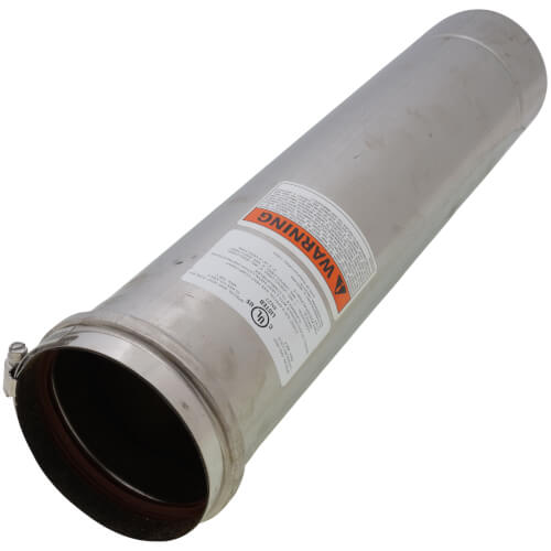 4" x 1.5 Ft. Z-Vent Single Wall Pipe