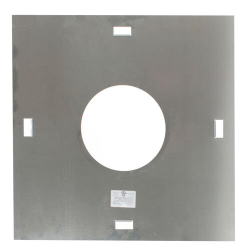 10" Z-Vent Fire Stop with Support (OD)