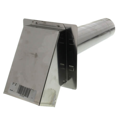Main product image of 3" Z-Vent Termination Hood w/ Damper