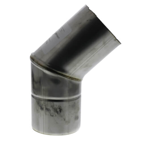 3" Z-Vent Horizontal Termination Elbow (45°)