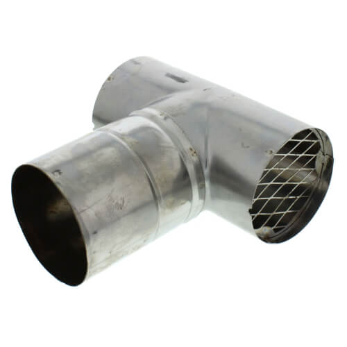 3" Z-Vent Horizontal Termination Tee