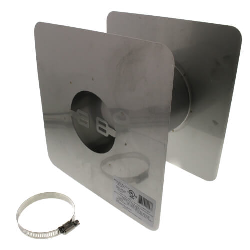 2SVSWTEF03 ZFLEX 2SVSWTEF03 3" ZVent Adjustable Wall Thimble (10