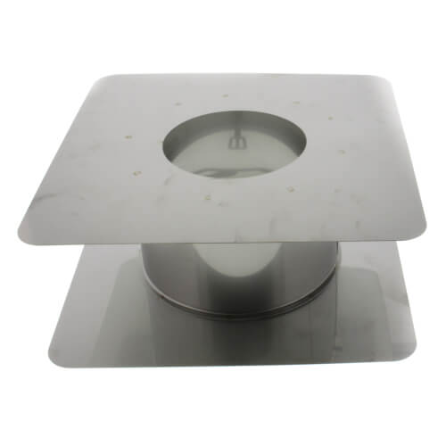 Main product image of 4" Z-Vent Adjustable Wall Thimbles (10" x 10") (Adjust from 4" to 7")