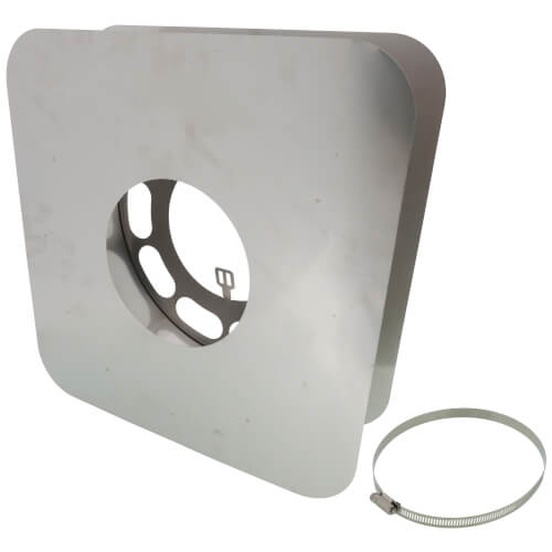 2SVWT06 ZFLEX 2SVWT06 6" Single Wall Stainless Steel Wall Thimble