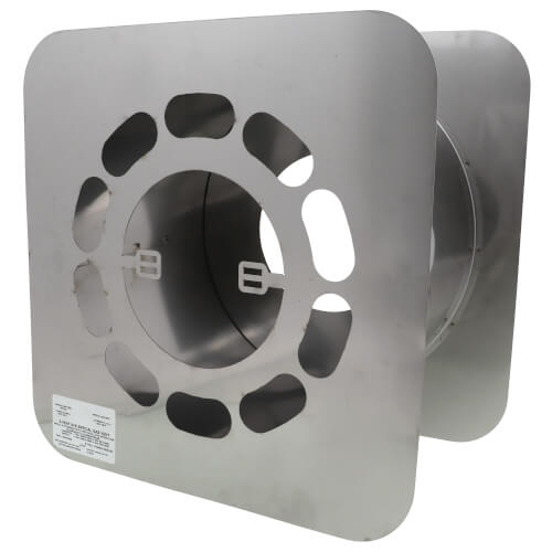 6" Z-Vent Adjustable Wall Thimble (Adjust from 7" to 13")
