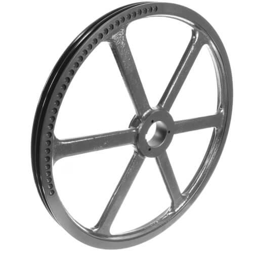 Main product image of 2 Groove Cast Iron Split Taper Sheave, A, B Belt, 25.35" OD
