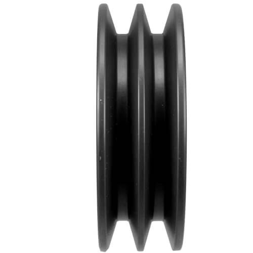 2 Groove Cast Iron Split Taper Sheave, A, B Belt, 5.35" OD