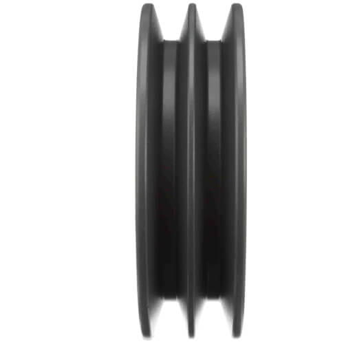 Main product image of 2 Groove Cast Iron Split Taper Sheave, A, B Belt, 5.95" OD