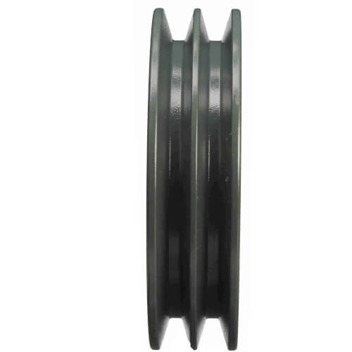 Main product image of 2 Groove Cast Iron Split Taper Sheave, A, B Belt, 6.95" OD
