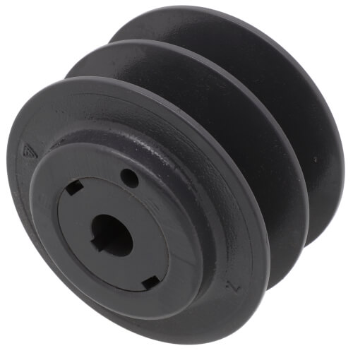 Main product image of 2 Groove Cast Iron Variable Pitch Sheave w/ 5/8" Bore, 3.95" OD