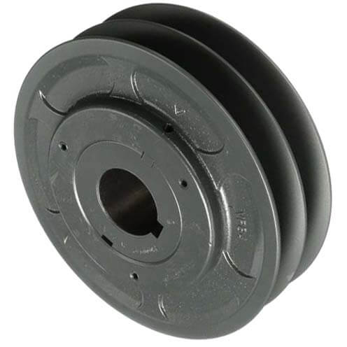 2 Groove Variable Pitch Sheave, 1-7/8" Bore, 8.50" OD