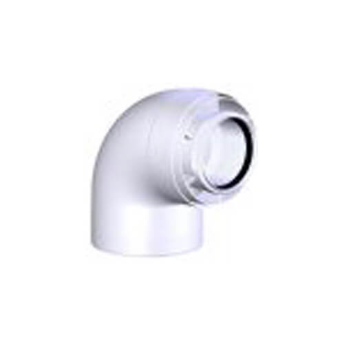 Main product image of 3"/5" 87° Z-DENS PPS/ALU Polypropylene Elbow