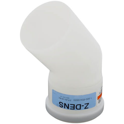 Main product image of 3" x 45° Z-DENS Polypropylene Elbow