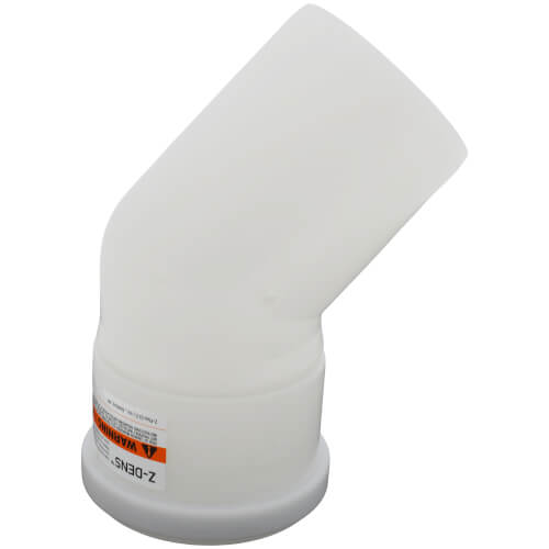 Main product image of 3" x 45° Z-DENS Polypropylene Elbow