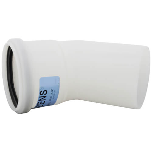 Main product image of 3" x 45° Z-DENS Polypropylene Elbow