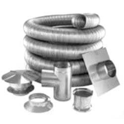 Main product image of 6" x 25 FT All Fuel Stainless Steel Liner Kit