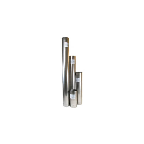 8" x 3 Ft. Stainless Steel Rigid Chimney Liner