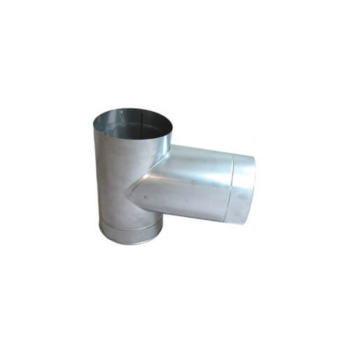 Main product image of 8" Stainless Steel Rigid Stacking Tee w/ Cap