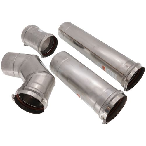 Main product image of 4" Z-Vent Water Heater Horizontal Vent Kit w/ Backflow