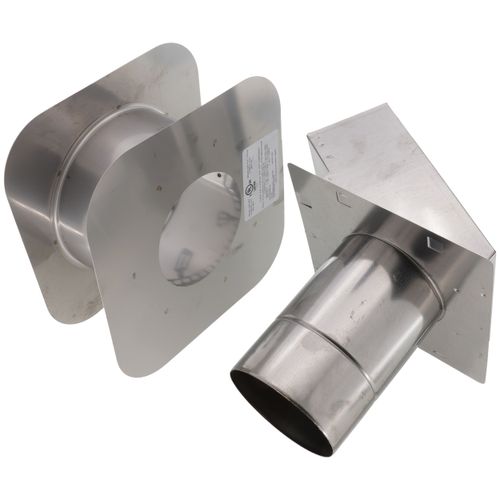 Main product image of 4" Z-Vent Water Heater Horizontal Vent Kit w/ Backflow