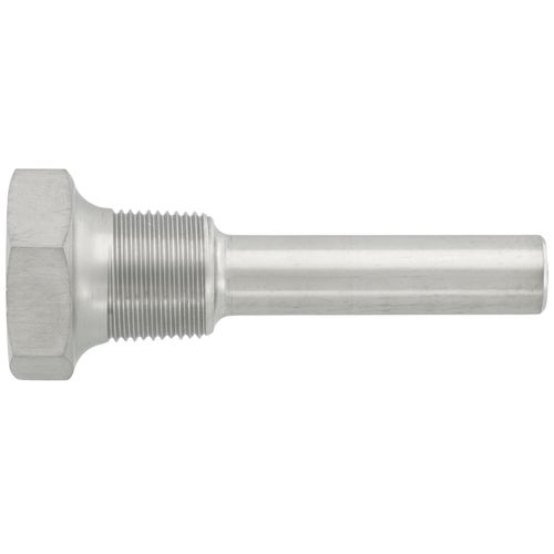 Main product image of 3/4 NPT Stainless Steel Thermowell with 3-1/2" Stem, 1-7/10" Insertion
