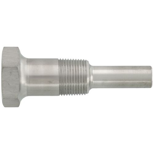 Main product image of 3/4 NPT Stainless Steel Thermowell with 3-1/2" Stem, 2-1/2" Insertion
