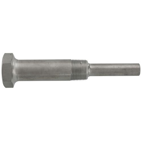 Main product image of 3/4 NPT Stainless Steel Thermowell with 6" Stem, 2-1/2" Insertion