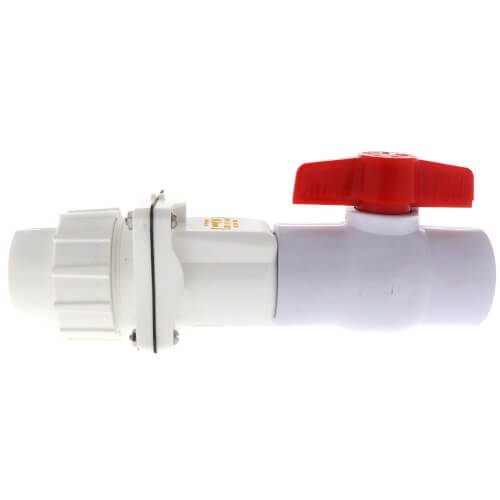 Main product image of Zoeller 30-0100 1-1/2" Tri-Check PVC Check Valve/Ball Valve/Union Combination