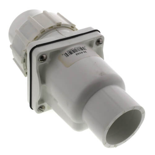 1-1/2" PVC Check Valve, Union Combination