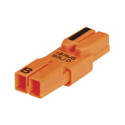 Main product image of PowerPlug Luminaire Disconnect 18 AWG Solid 2-Wire (Pack of 100)