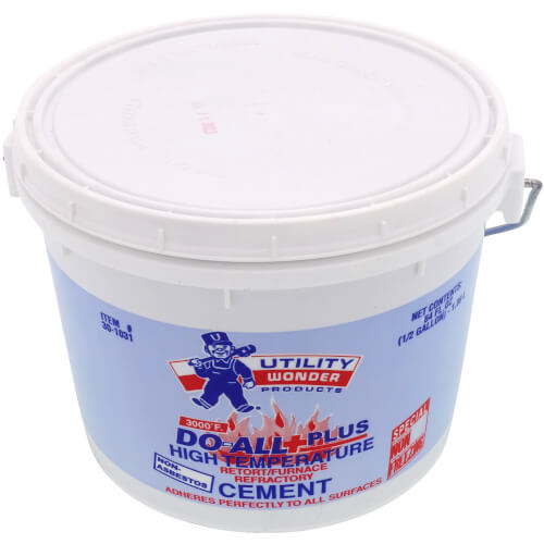 Main product image of 1/2 Gal. DO-ALL+PLUS Furnace Cement (Non-Freezing)