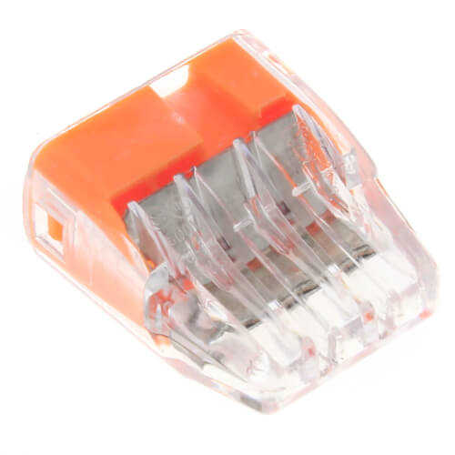 Main product image of In-Sure Push-In Wire Connectors - 3 Ports, Orange (Box of 100)