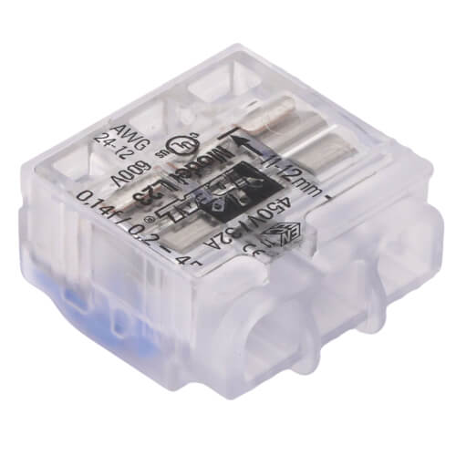 In-Sure Lever Wire Connector, L23 3-Port (Box of 2500)