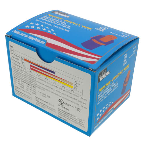 30343 Ideal 30343 Twister ProFLEX Mini Wire Connectors (Box of 100)