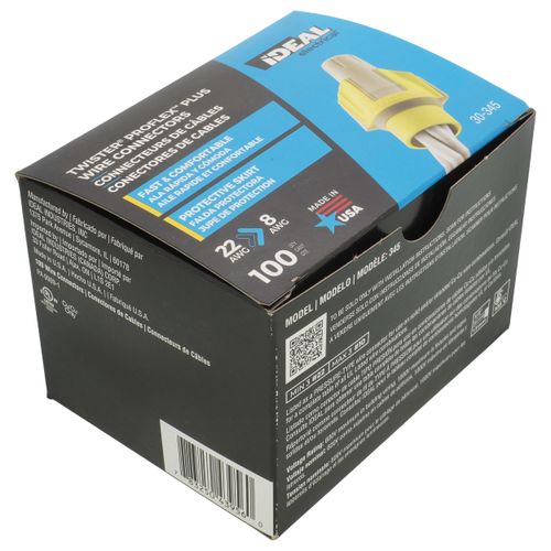 Main product image of Twister ProFLEX Plus 345 Wire Connector, Tan/Yellow (Box of 100)