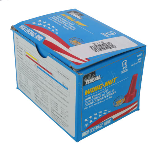 Main product image of Wing-Nut® 452 Wire Connector, Red (Box of 100)