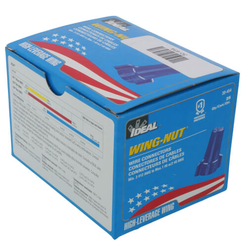 Main product image of Wing-Nut® 454 Wire Connector, Blue (Box of 25)