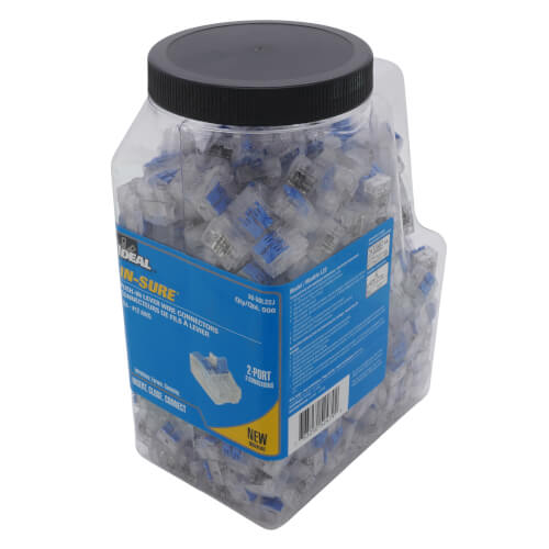 3050L22J Ideal 3050L22J InSure Lever Wire Connector, L22 2Port