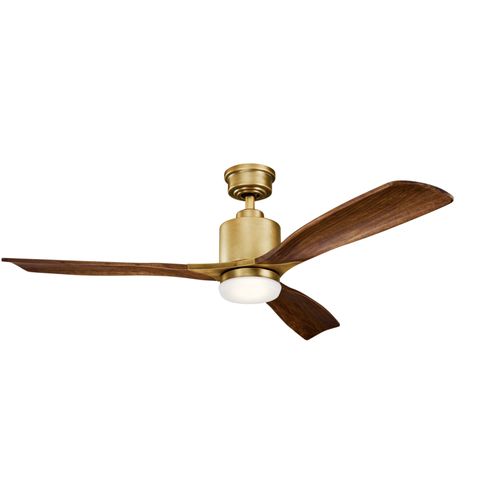 Main product image of Ridley LED 52" Fan (Natural Brass)
