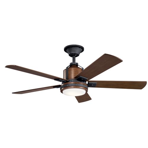 Main product image of Colerne LED 52" Fan (Distressed Black)